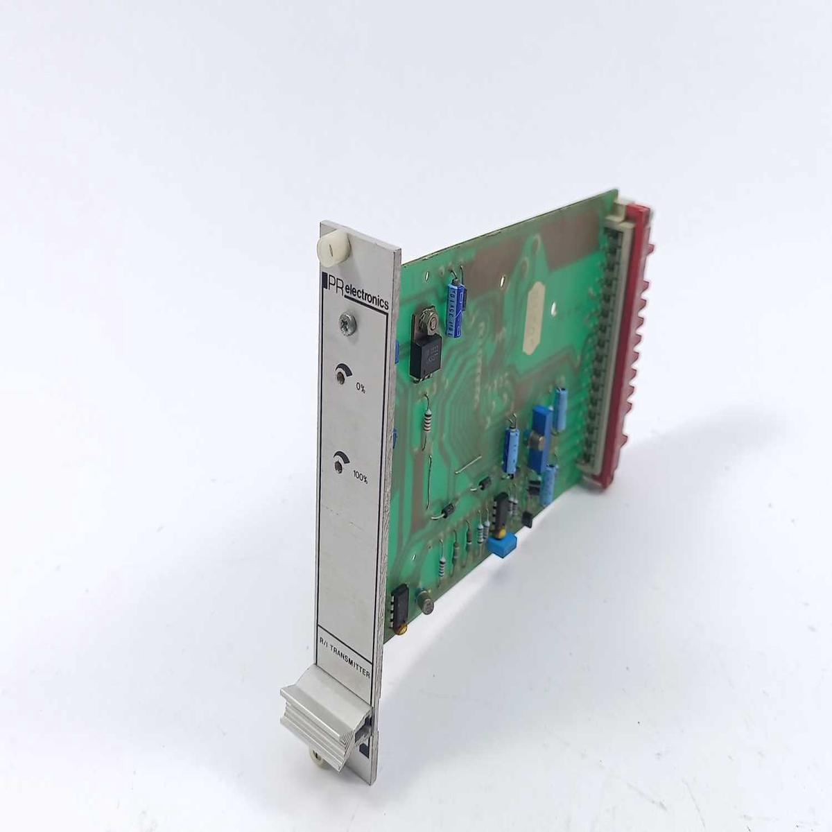 PR Electronics 2402-L2 R/I Transmitter. Input: 0-100C, Out: 4-20mA/0,2-1V