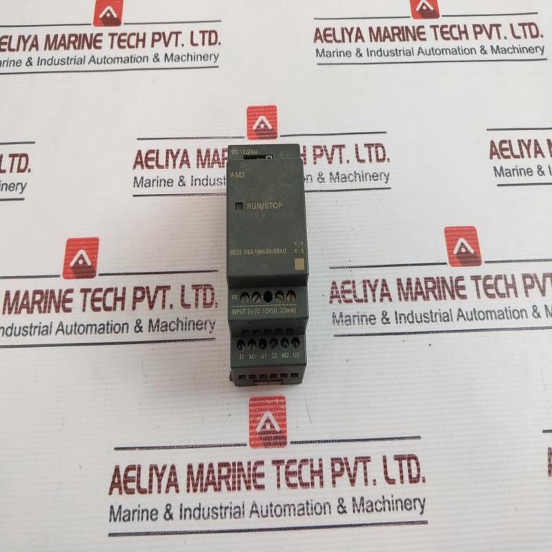 Siemens 6Ed1 055-1Ma00-0Ba0 Expansion Module 12/24Vdc